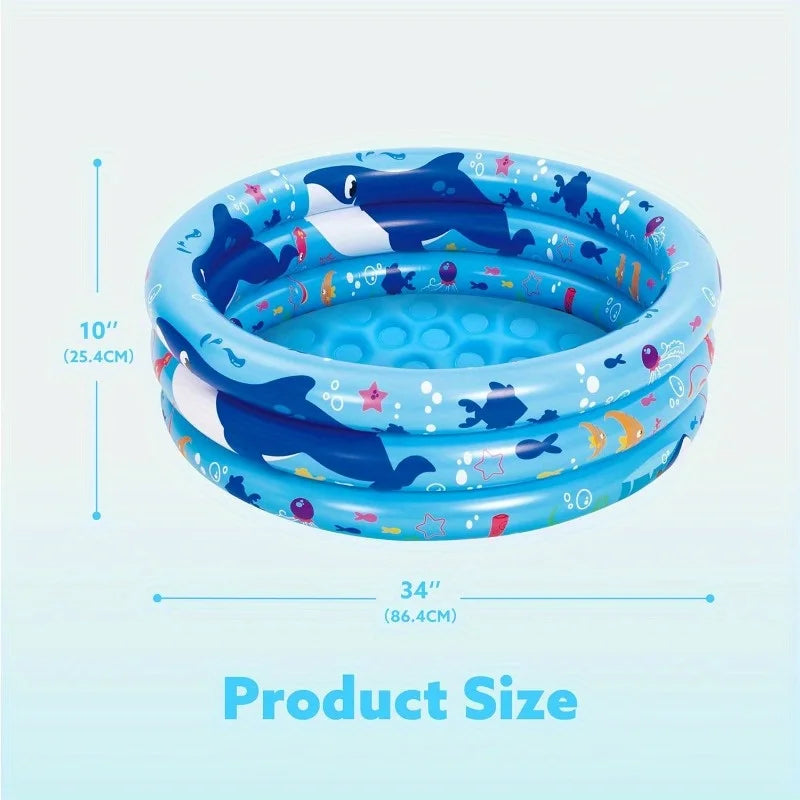 HookUpCo. Inflatable Kiddie Pool