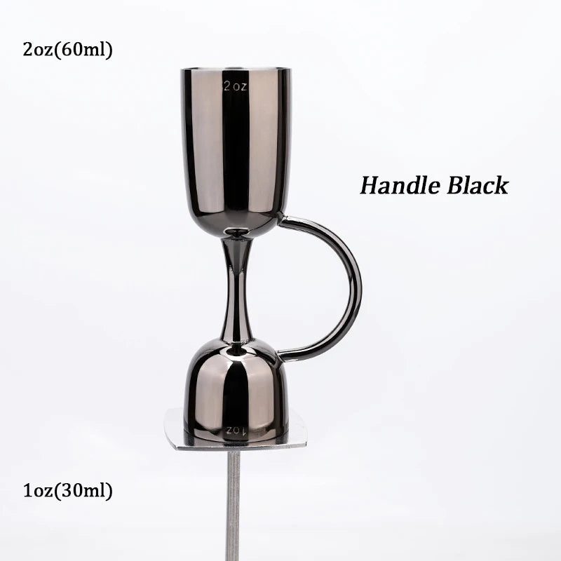 HookUpCo. Stainless Steel Cocktail Jigger Set