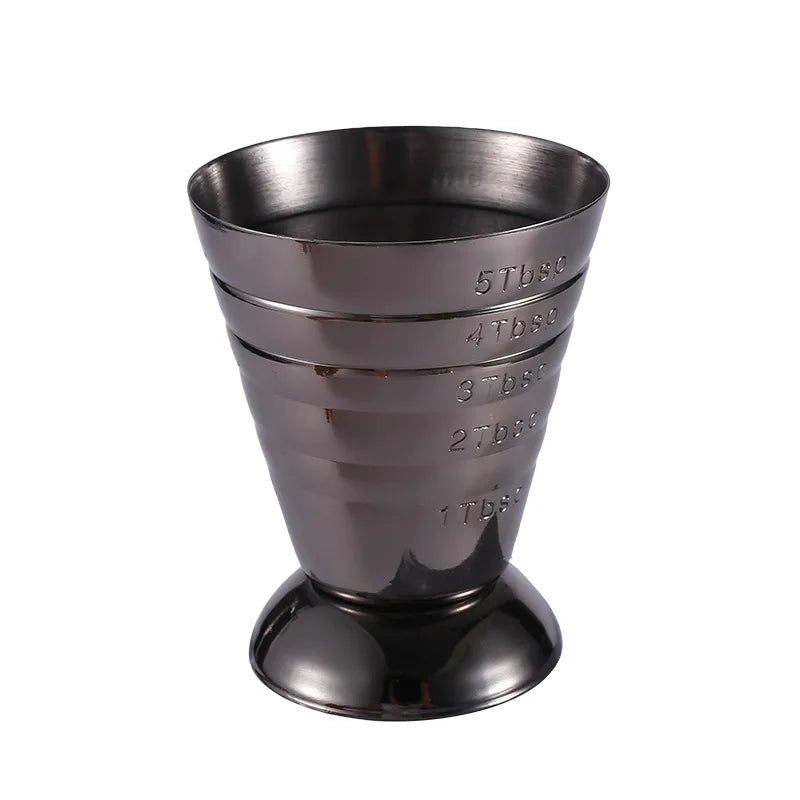 HookUpCo. Engraved Mixing Glass Measuring Cup