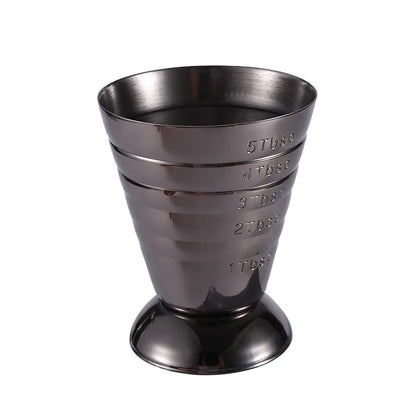 HookUpCo. Engraved Mixing Glass Measuring Cup