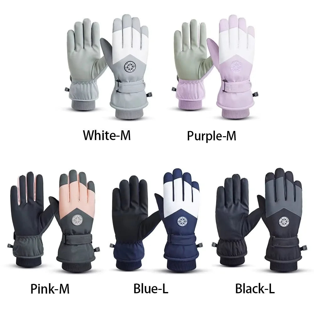 Waterproof Touch Screen Snow Gloves for Winter Sports