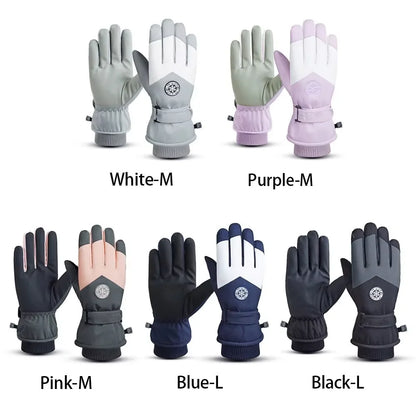 Waterproof Touch Screen Snow Gloves for Winter Sports