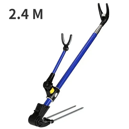 HookUpCo. Stainless Steel Telescopic Fishing Rod Holder - HookUpCo.