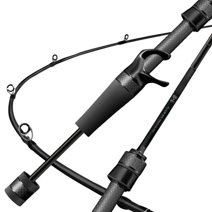 HookUpCo. Ultralight Baitcasting Fishing Rod 1.5-2M