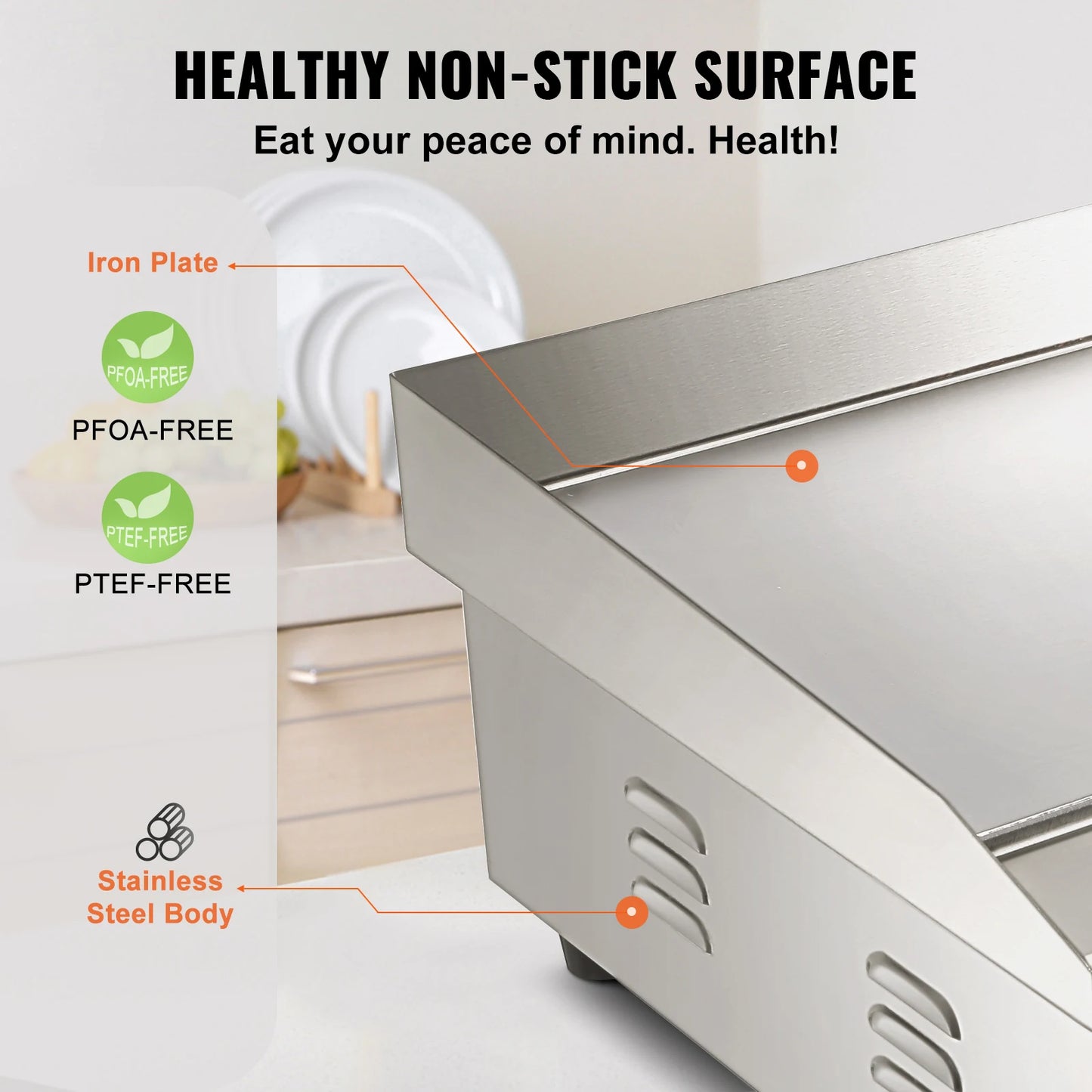HookUpCo. Commercial Electric Grill