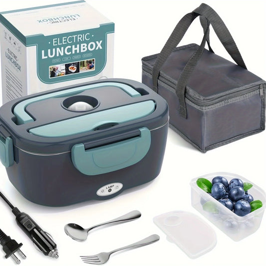 Portable 1.5L Electric Lunch Box Heater for Home or Car