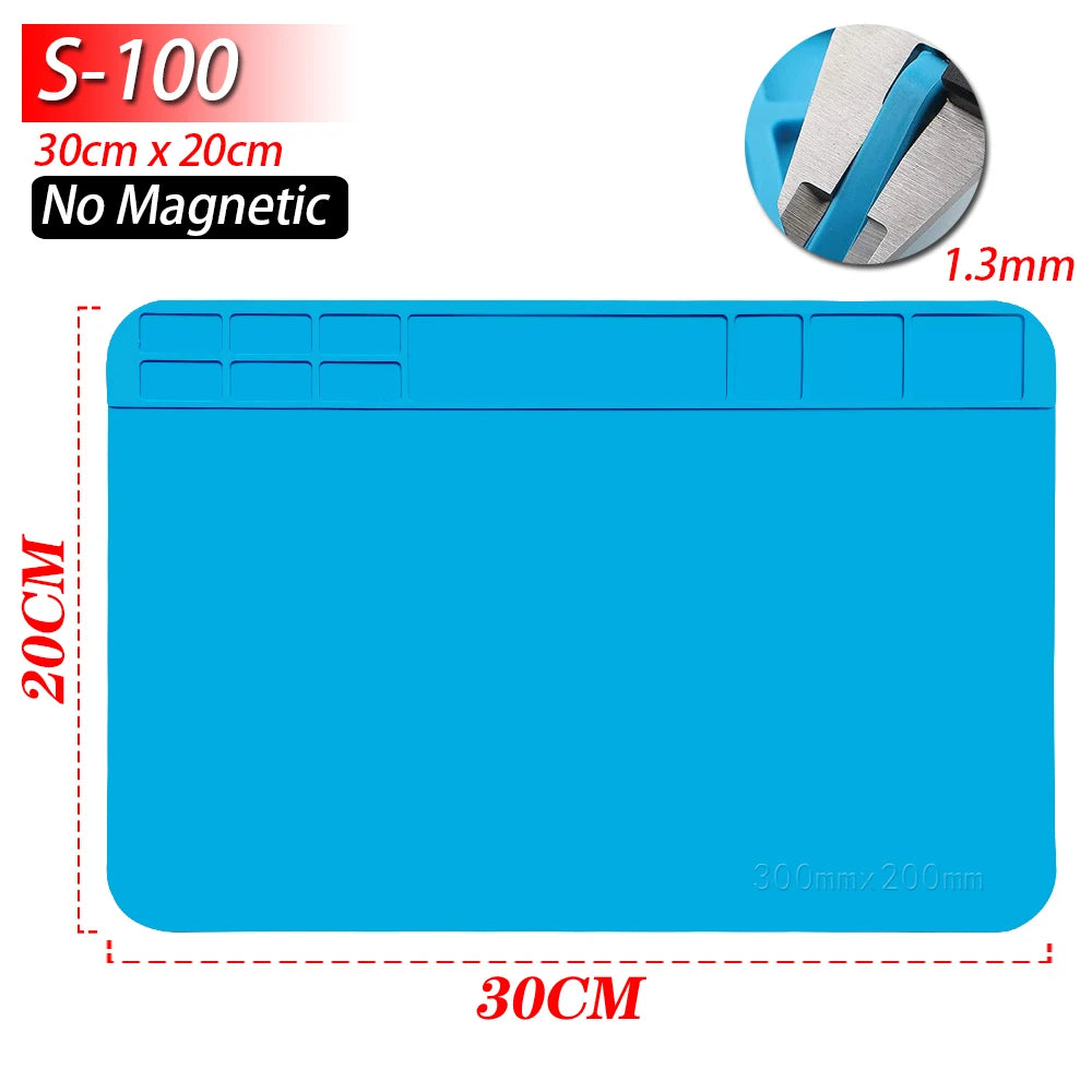 HookUpCo. Heat-Resistant Silicone Soldering Mat