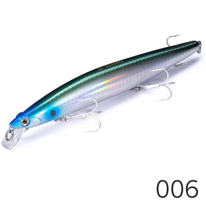 HookUpCo. Luminous Assassin Minnow Fishing Lure - HookUpCo.