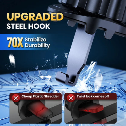 HookUpCo Magnetic Car Phone Stand