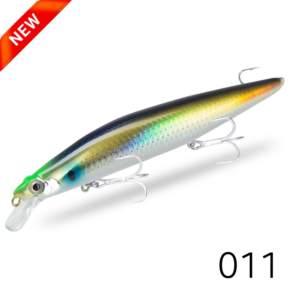 HookUpCo. Luminous Assassin Minnow Fishing Lure - HookUpCo.