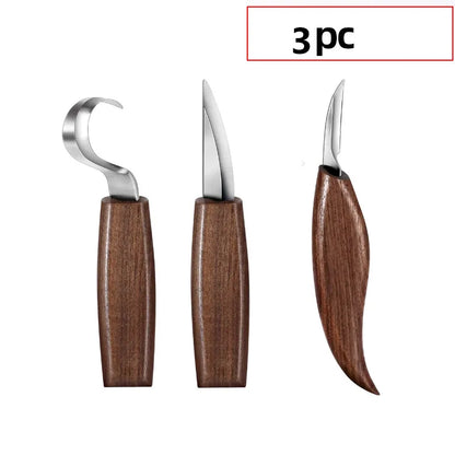 Premium Wood Carving Tool Set for Precision Crafting