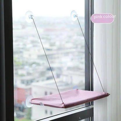 HookUpCo. Winter Cat Hammock Bed with Suction Cups