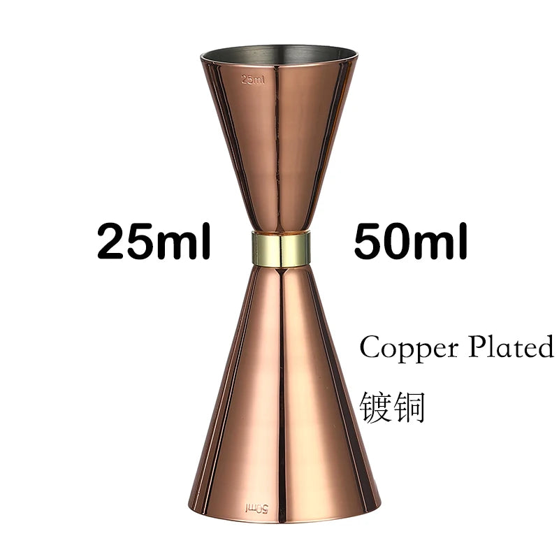 HookUpCo. Stainless Steel Cocktail Jigger Tool