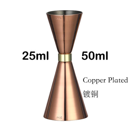 HookUpCo. Stainless Steel Cocktail Jigger Tool