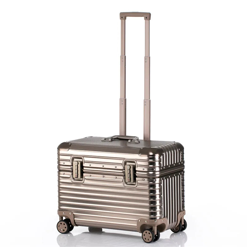 HookUpCo. Modern Aluminum Suitcase