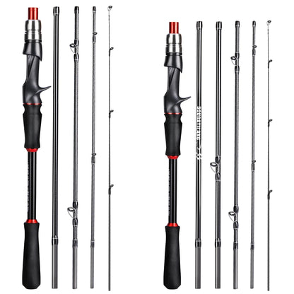 HookUpCo. Carbon Fiber Fishing Rod 1.8m/2.1m - HookUpCo.