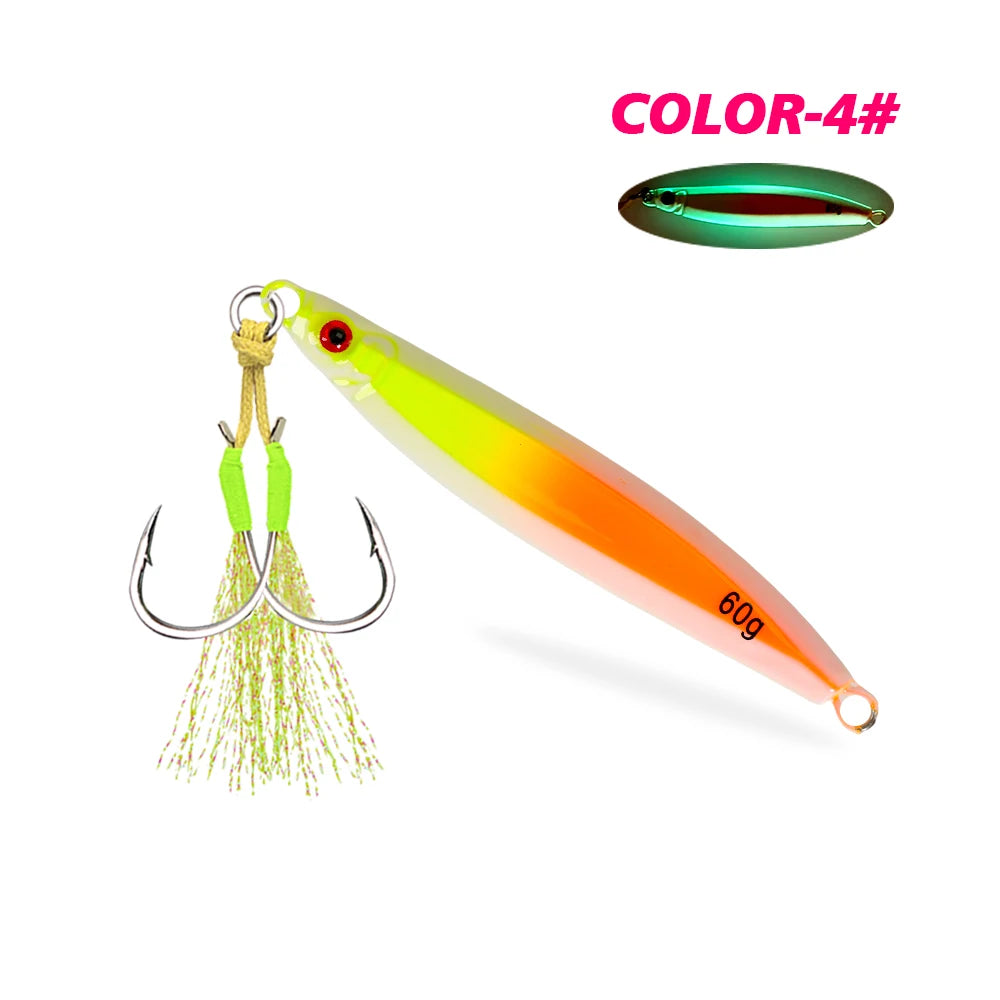 HookUpCo. Luminous Jigging Lure - HookUpCo.