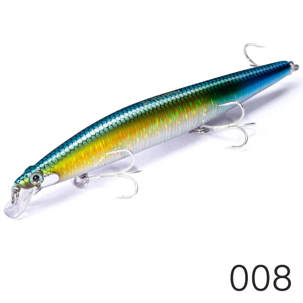 HookUpCo. Luminous Assassin Minnow Fishing Lure - HookUpCo.