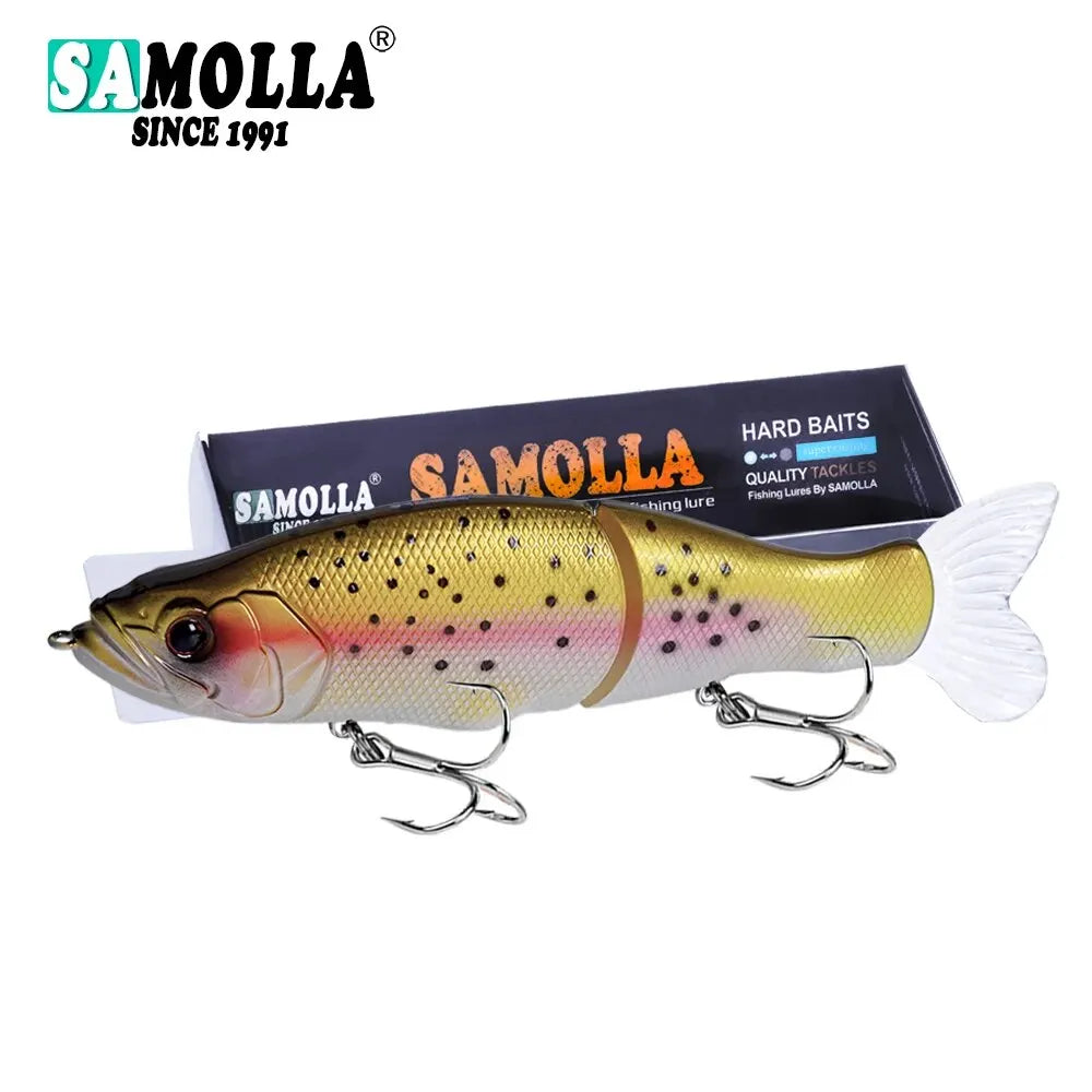 HookUpCo. Slow Sinking SwimBaits for Bass Fishing