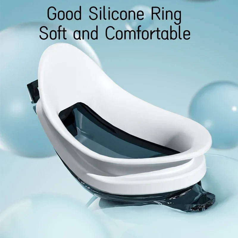 Swimming Goggles Professional Waterproof Swim Eyewear Glasses Anti-fog 100% UV Protection No Leaking For Adult Men Women Youth