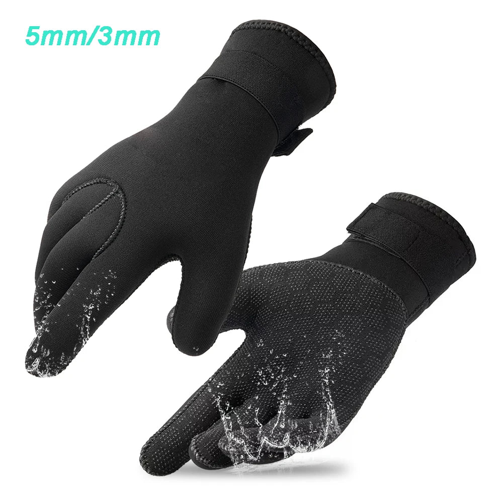 HookUpCo. Neoprene Wetsuit Gloves