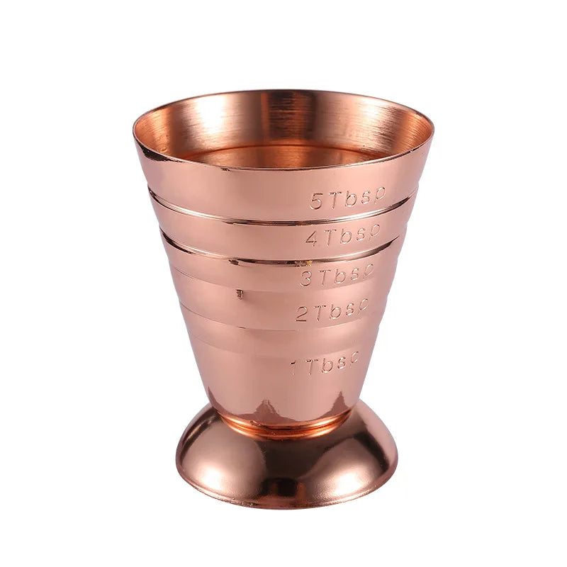 HookUpCo. Engraved Mixing Glass Measuring Cup