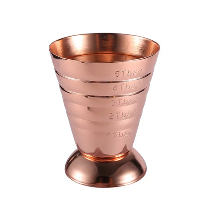 HookUpCo. Engraved Mixing Glass Measuring Cup