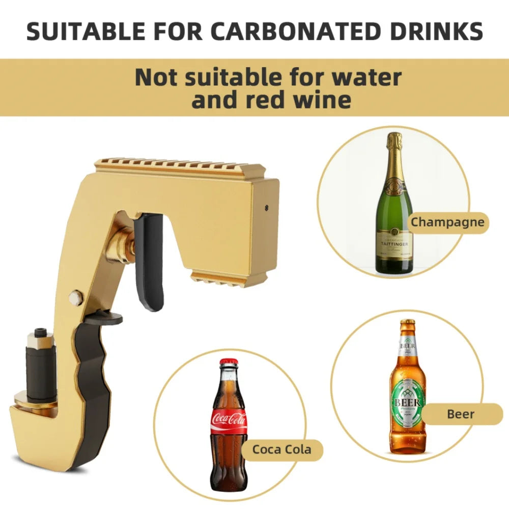 HookUpCo. Champagne Gun Sprayer for Celebrations