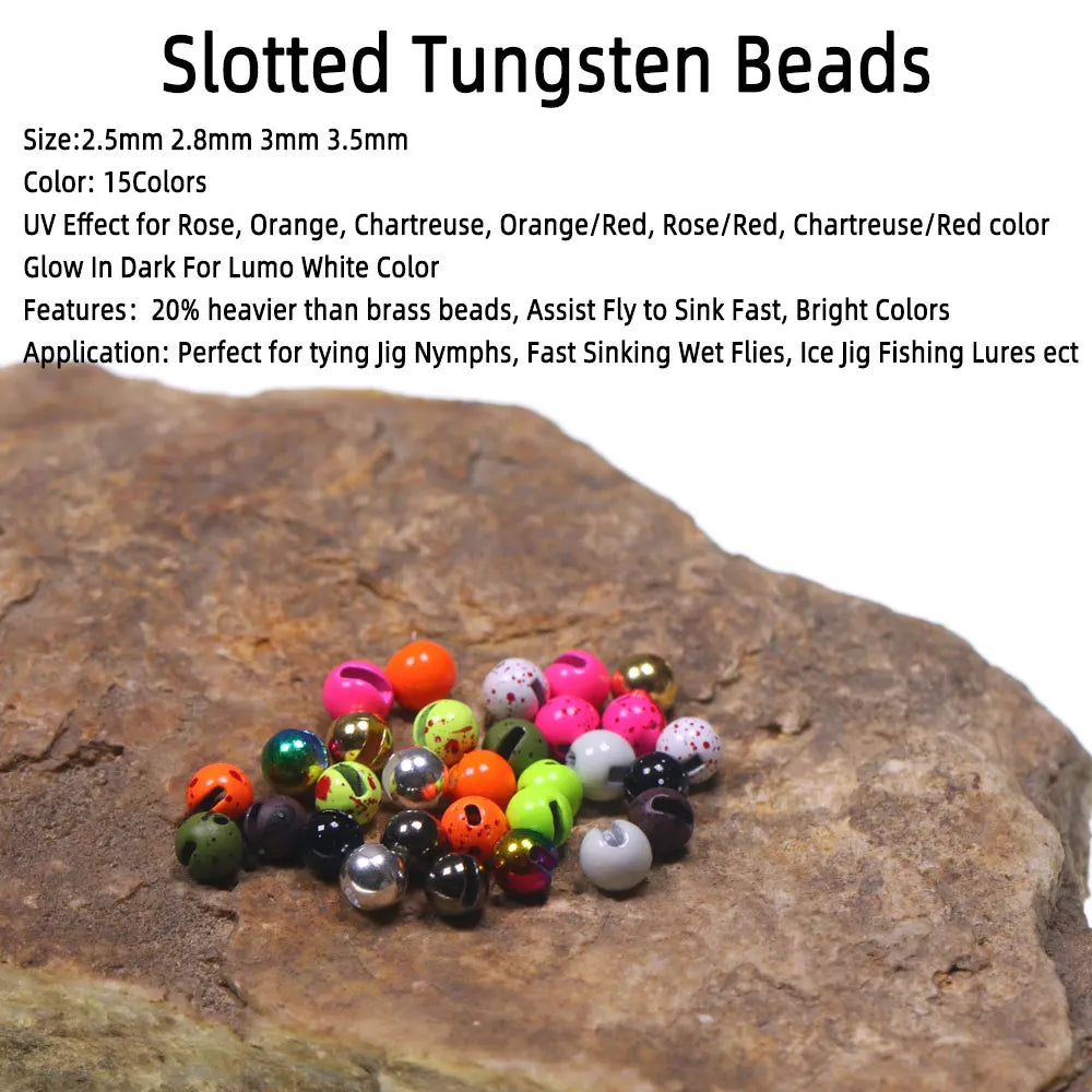 HookUpCo. Tungsten Fishing Beads - HookUpCo.