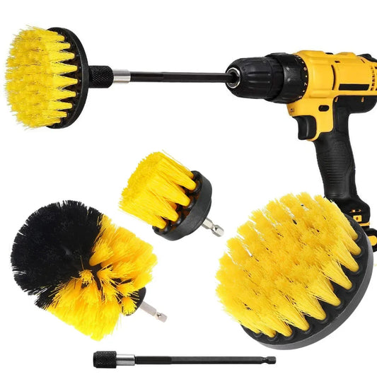 Power Scrubber Brush Set for Cars