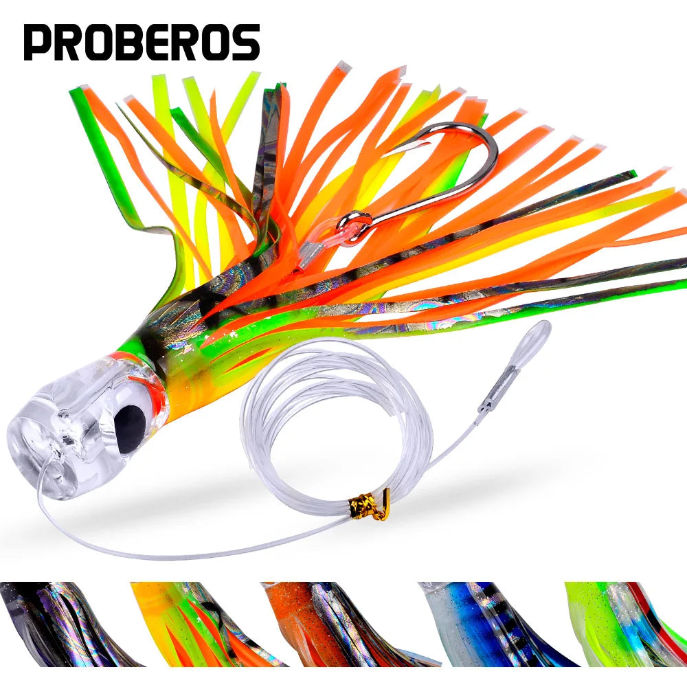 HookUpCo. Professional Squid Fishing Lures Set