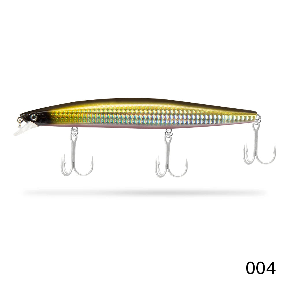 HookUpCo. Luminous Assassin Minnow Fishing Lure - HookUpCo.