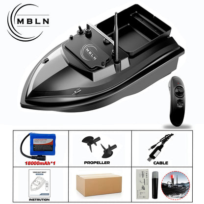 Remote Control Bait Boat with 2kg Capacity