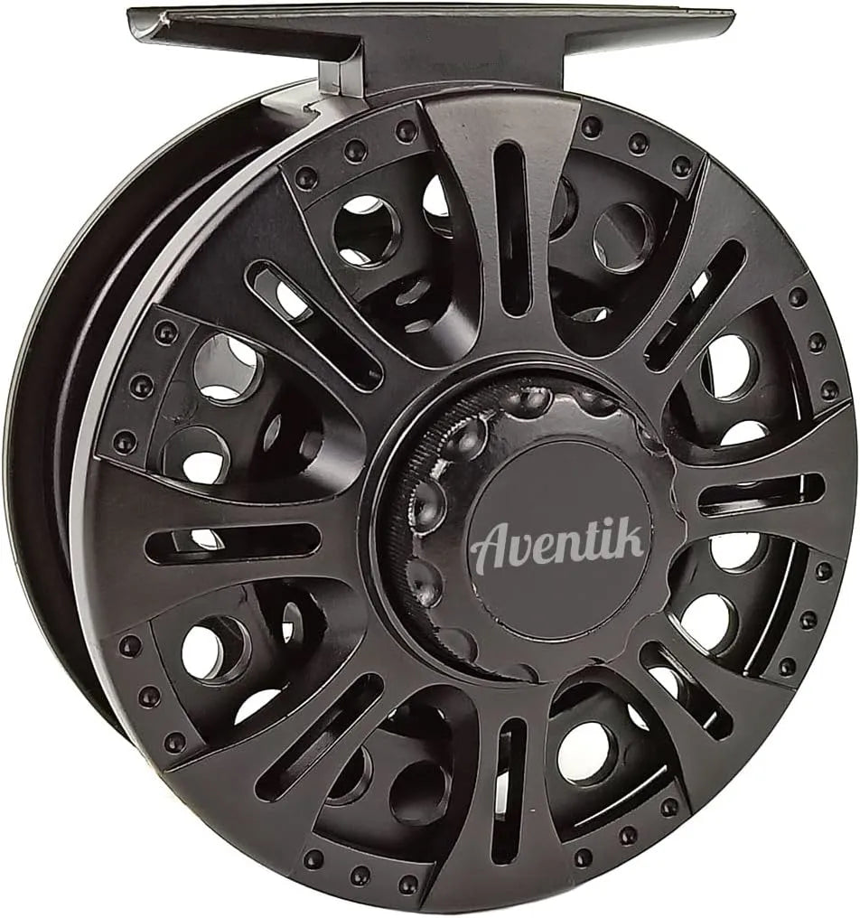 HookUpCo. Classic Graphite Fly Reel, Large Arbor - HookUpCo.