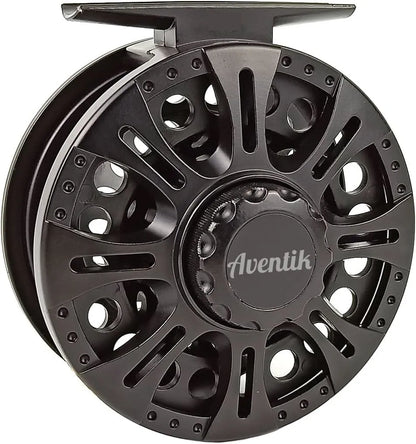 HookUpCo. Classic Graphite Fly Reel, Large Arbor - HookUpCo.