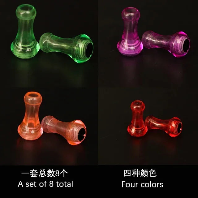 HookUpCo. Transparent Fishing Reel Handle Grip Accessory