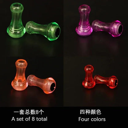 HookUpCo. Transparent Fishing Reel Handle Grip Accessory