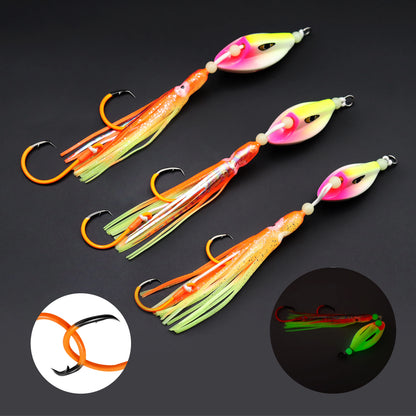 HookUpCo. Deep Sea Fishing Jig Hooks 100g-200g