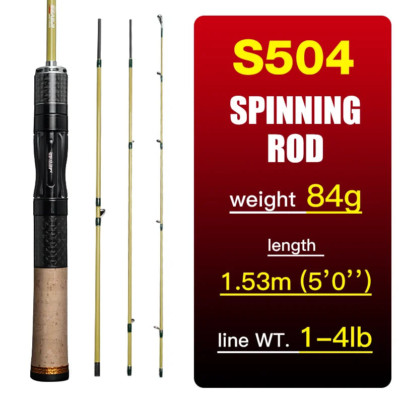 HookUpCo. Carbon Fiber Baitcasting Rod 1.65M - HookUpCo.