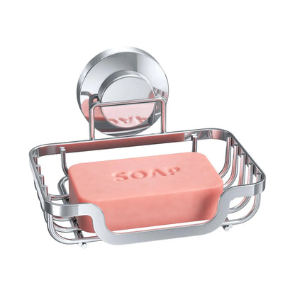 Draining Soap Dish with Suction