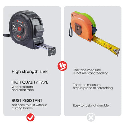 HookUpCo Waterproof Tape Measure
