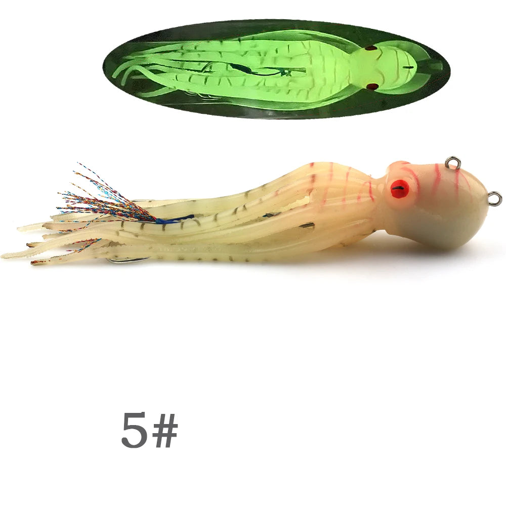 HookUpCo. Luminous Octopus Fishing Lure 180G-300G - HookUpCo.