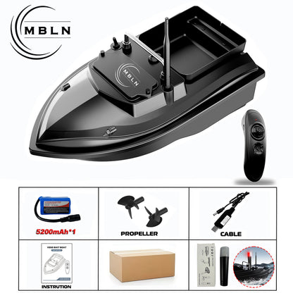 Remote Control Bait Boat with 2kg Capacity