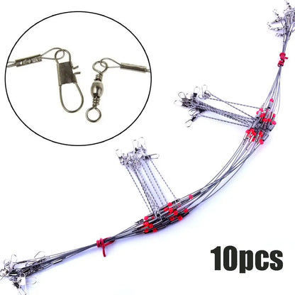 High Carbon Steel Fishing Hook Safety Snaps