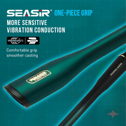 HookUpCo. Carbon Fiber Fishing Rod with Grip - HookUpCo.