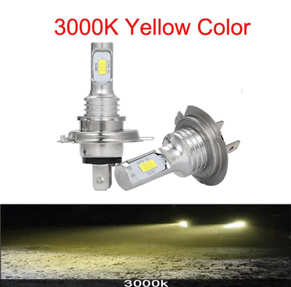 HookUpCo. Super Bright LED Headlight Bulbs 6000K