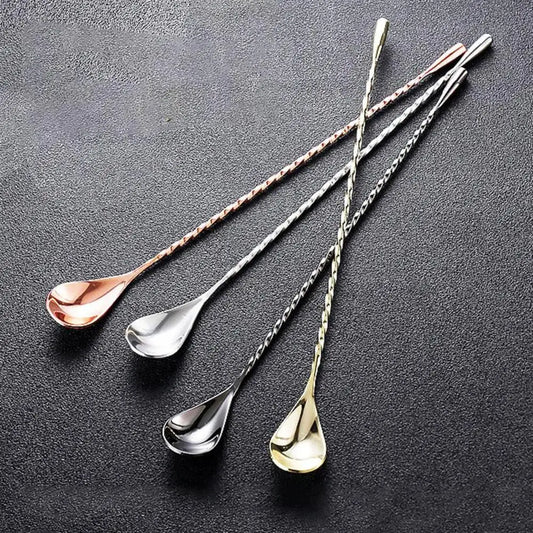 Stainless Steel Cocktail Stirring Sticks