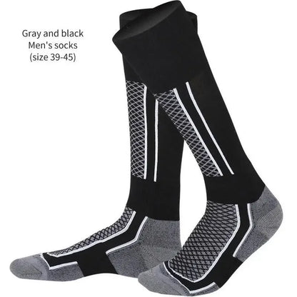 Thick Winter Ski Socks for Outdoor Sports - Anti-Cold Comfort