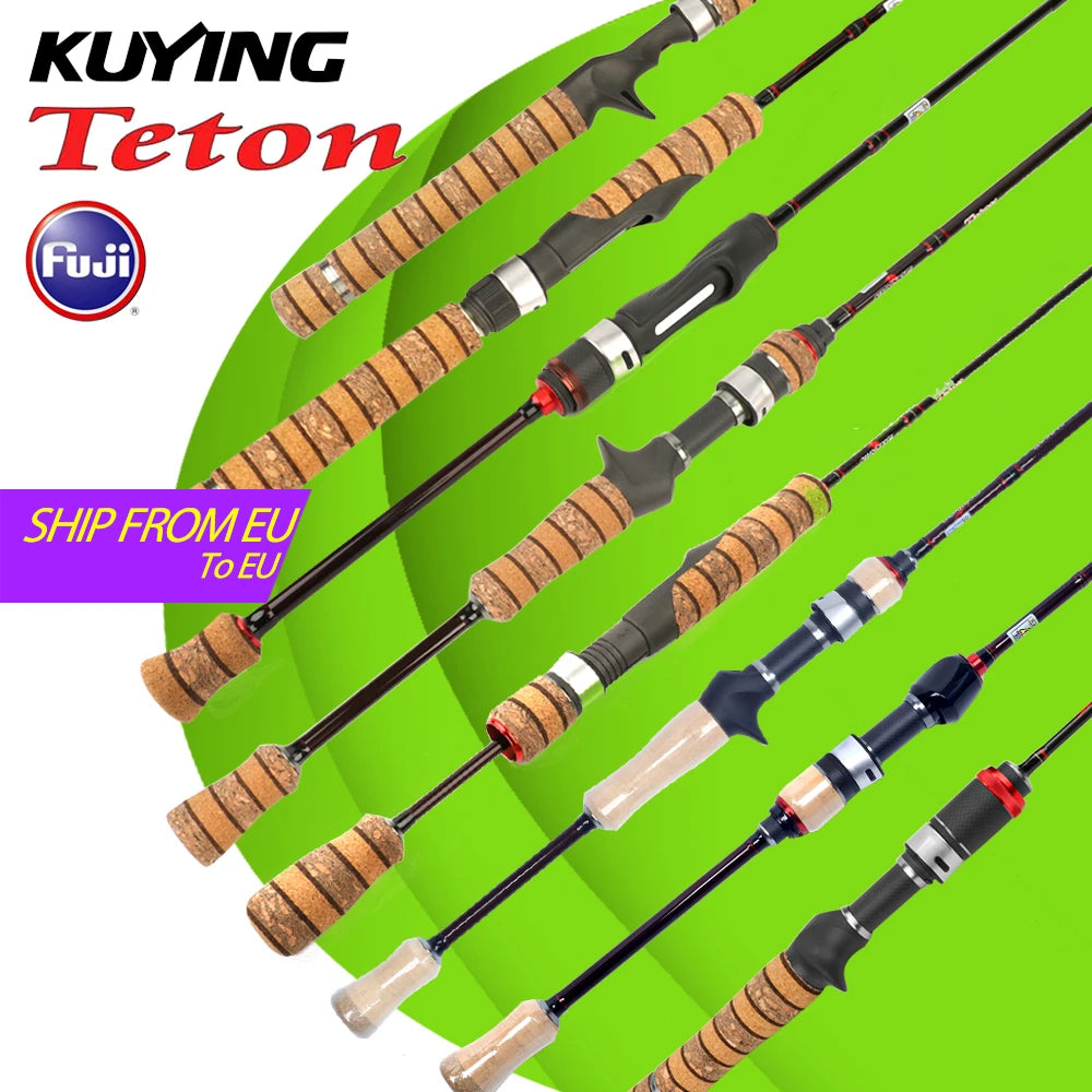 HookUpCo. Teton L Carbon Fishing Rod 5'2" - 6'6" - HookUpCo.