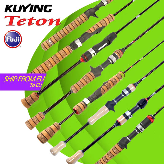 Fishing Rod - Lightweight Carbon, Fast Action, 5'2" to 6'6"